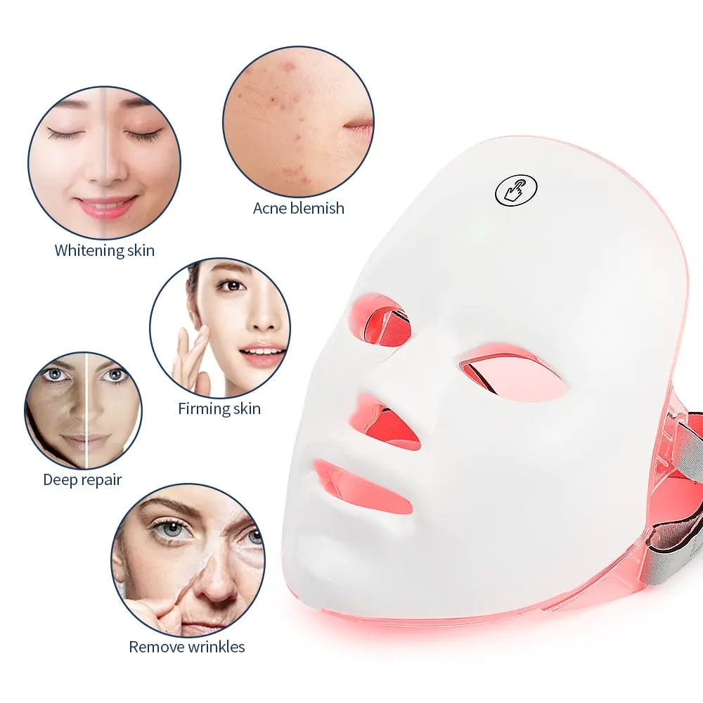 LED Red Light Therapy Face Mask